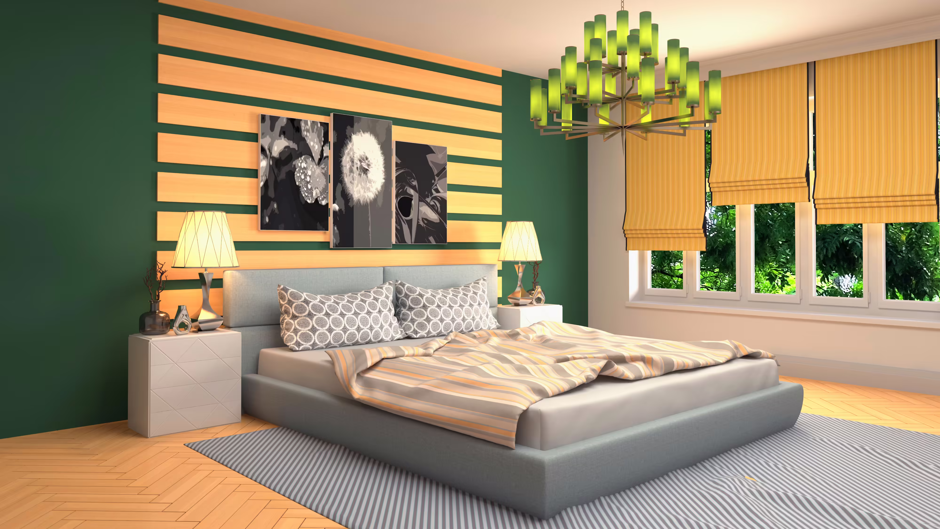 Luisnvaya Bed Plus Side Table